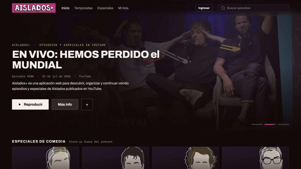 Home de Aislados+